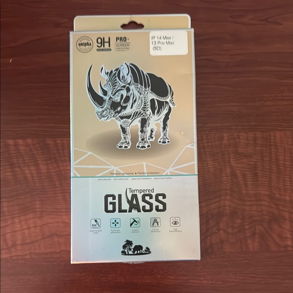 Tempered Glass Screen Protector for iPhone 14 Max/13 Pro Max